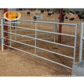 Portões decorativos de fazenda de barra de barra de chapas galvanizadas metal